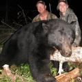 Jeff and Audrey with Jeffs big bodied boar